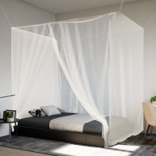 vidaXL fehér lógó szúnyogháló 156 hálószem 220x100x150 cm szúnyogháló