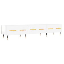 vidaXL fehér magasfényű műfa TV-szekrény 150x36x30 cm (829134) bútor