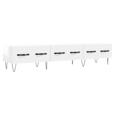 vidaXL fehér magasfényű műfa TV-szekrény 150x36x30 cm (829150) bútor