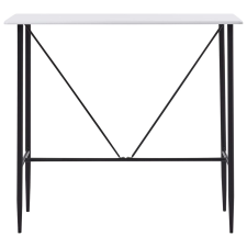 vidaXL fehér MDF bárasztal 120 x 60 x 110 cm (281547) bútor