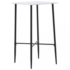 vidaXL Fehér MDF bárasztal 60 x 60 x 111 cm bútor