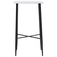 vidaXL fehér MDF bárasztal 60 x 60 x 111 cm (281550) bútor
