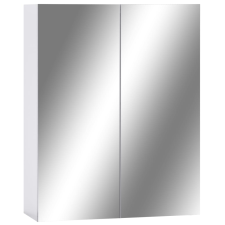 vidaXL fehér MDF tükrös fürdőszobaszekrény 60 x 15 x 75 cm (323607) fürdőszoba bútor