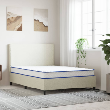 vidaXL fehér memóriahabos matrac 140 x 190 x 17 cm ágy és ágykellék