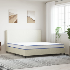 vidaXL fehér memóriahabos matrac 200 x 200 x 17 cm ágy és ágykellék