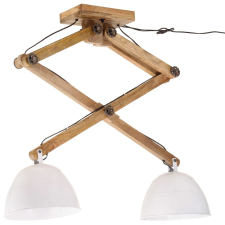 vidaXL fehér mennyezeti lámpa 25 W 29x18x85 cm E27 világítás