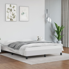 vidaXL fehér műbőr ágykeret 140x190 cm ágy és ágykellék