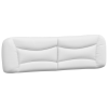 vidaXL fehér műbőr fejtámla párna 180 cm (374608)