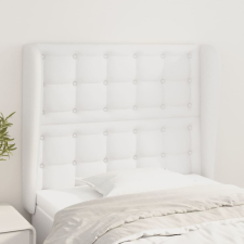vidaXL fehér műbőr fejtámla szárnyakkal 93x23x118/128 cm ágy és ágykellék
