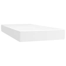 vidaXL fehér műbőr zsebrugós ágymatrac 100x200x20 cm (347743) ágy és ágykellék