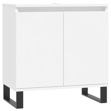 vidaXL fehér műfa mosdószekrény 58x33x60 cm (831588) fürdőszoba bútor
