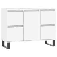vidaXL fehér műfa mosdószekrény 80 x 33 x 60 cm (831660) fürdőszoba bútor