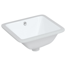 vidaXL fehér négyszögű kerámia fürdőszobai mosdókagyló 36,5x32x15,5 cm (153723) szaniter