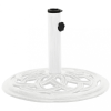 vidaXL fehér öntöttvas napernyőtalp 44 x 44 x 31 cm