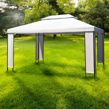vidaXL fehér pavilon 3 x 4 m kerti bútor