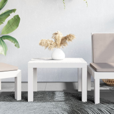 vidaXL fehér PP kerti asztal 59 x 47 x 40 cm kerti bútor