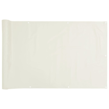 vidaXL fehér PVC kerti belátás elleni paraván 1000x120 cm kerti bútor