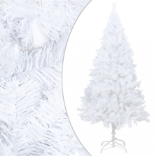 vidaXL Fehér PVC műkarácsonyfa vastag ágakkal 210 cm karácsonyi dekoráció
