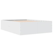 vidaXL fehér szerelt fa ágykeret 120 x 200 cm (3280930) ágy és ágykellék