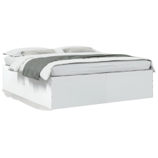 vidaXL fehér szerelt fa ágykeret 180 x 200 cm ágy és ágykellék