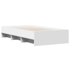 vidaXL fehér szerelt fa ágykeret 90 x 190 cm (3295702) ágy és ágykellék