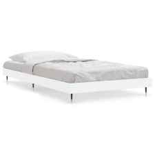 vidaXL fehér szerelt fa ágykeret 90 x 200 cm (832165) ágy és ágykellék