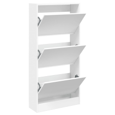 vidaXL fehér szerelt fa cipőszekrény 60 x 21 x 125,5 cm (839896) bútor