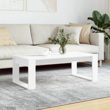 vidaXL fehér szerelt fa dohányzóasztal 102 x 50 x 35 cm bútor
