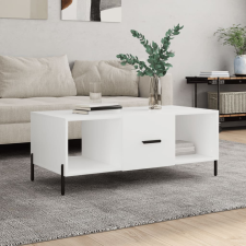 vidaXL fehér szerelt fa dohányzóasztal 102 x 50 x 40 cm bútor