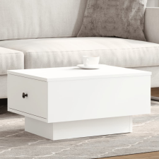 vidaXL fehér szerelt fa dohányzóasztal 60 x 45 x 31 cm bútor