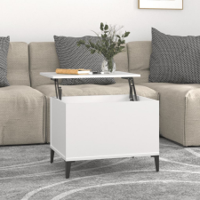 vidaXL fehér szerelt fa dohányzóasztal 60x44,5x45 cm bútor