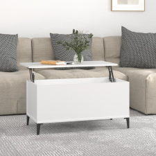 vidaXL fehér szerelt fa dohányzóasztal 90x44,5x45 cm bútor