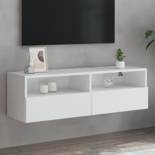 vidaXL fehér szerelt fa fali TV-szekrény 100 x 30 x 30 cm bútor
