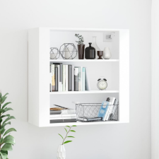 vidaXL fehér szerelt fa faliszekrény 80x33x80 cm bútor