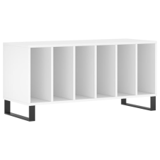 vidaXL fehér szerelt fa hanglemezszekrény 100 x 38 x 48 cm (831756) bútor