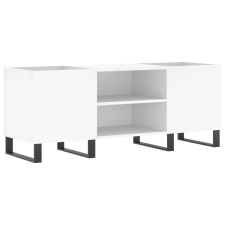 vidaXL fehér szerelt fa hanglemezszekrény 121x38x48 cm (831684) bútor