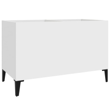 vidaXL fehér szerelt fa hanglemezszekrény 74,5x38x48 cm (831965) bútor
