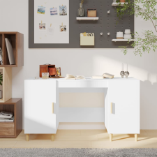 vidaXL fehér szerelt fa íróasztal 140 x 50 x 75 cm íróasztal