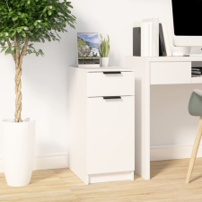 vidaXL fehér szerelt fa íróasztalszekrény 33,5 x 50 x 75 cm bútor