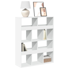 vidaXL fehér szerelt fa könyvespolc 100 x 33 x 125,5 cm bútor