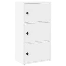 vidaXL fehér szerelt fa könyvespolc 40x24x77 cm (860364) bútor