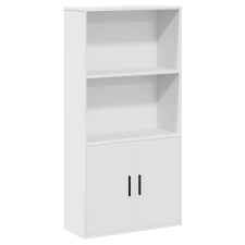 vidaXL fehér szerelt fa könyvespolc 60x24x120 cm (860418) bútor