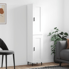 vidaXL fehér szerelt fa magasszekrény 34,5x34x180 cm bútor
