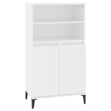 vidaXL fehér szerelt fa magasszekrény 60 x 36 x 110 cm (821228) bútor