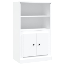 vidaXL fehér szerelt fa magasszekrény 60x35,5x103,5 cm (816312) bútor