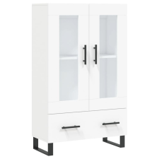 vidaXL fehér szerelt fa magasszekrény 69,5 x 31 x 115 cm (828324) bútor