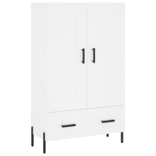 vidaXL fehér szerelt fa magasszekrény 69,5 x 31 x 115 cm (830332) bútor