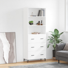 vidaXL fehér szerelt fa magasszekrény 69,5 x 34 x 180 cm bútor