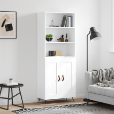 vidaXL fehér szerelt fa magasszekrény 69,5 x 34 x 180 cm bútor