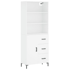 vidaXL fehér szerelt fa magasszekrény 69,5 x 34 x 180 cm (3189445) bútor